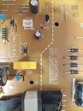 Fuente alimentación televisor LG