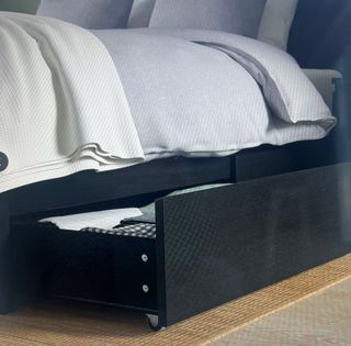 Cajones para  cama Malm. 200 Negro maron