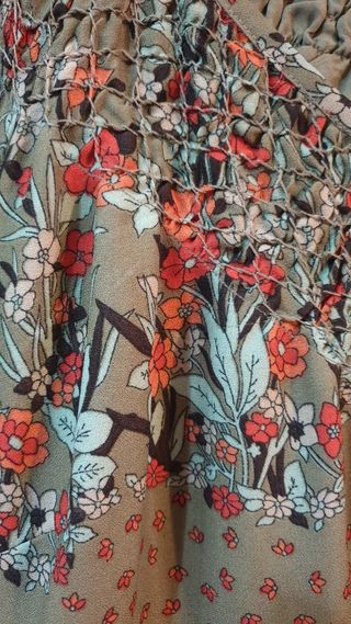 Precioso Vestido de flores estilo hippie