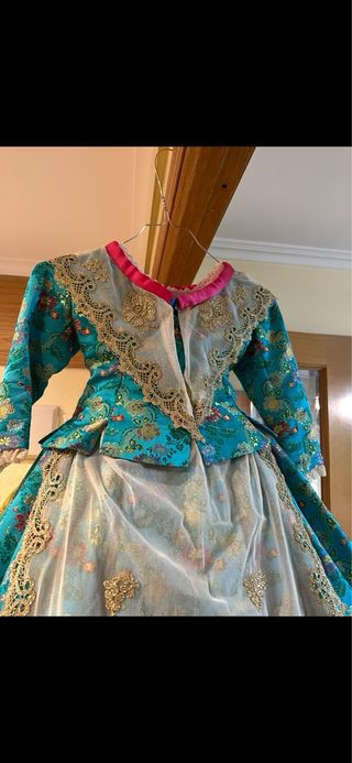 TRAJE DE FALLERA NIÑA 3 A 7 AÑOS