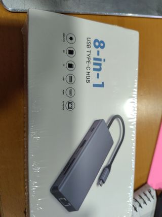 Hub usb C 8 en 1