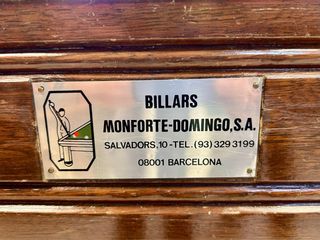 Billar francés medio match