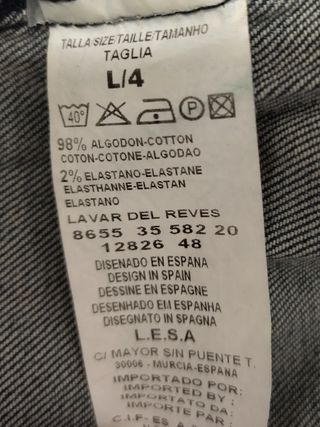 Cazadora vaquera corta chica