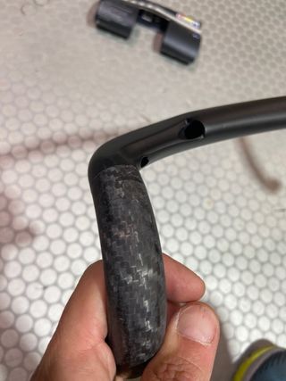 Manillar original nuevo LOOK ADH 42 cms