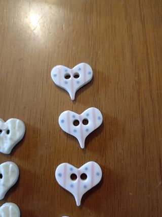 Bottoni forma cuore