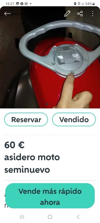 Asidero moto siminuvo