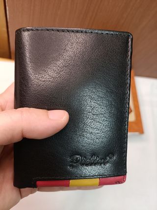 Cartera hombre piel