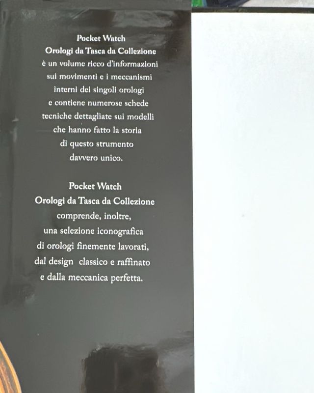 libro pocket watch, Orologi da tasca da collezione