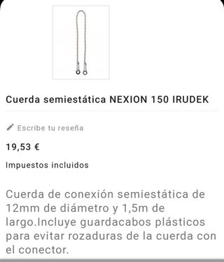 Arnés anticaidas, IRUDEK