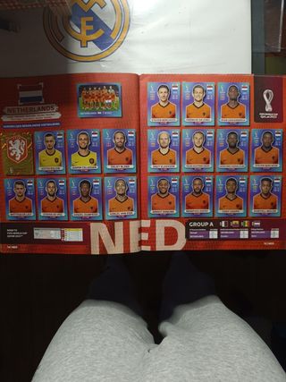 Colección PANINI COMPLETA Mundial Qatar 2022