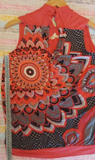 Camiseta sin mangas de Desigual