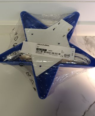 2 APLIQUES PARED ESTRELLA IKEA