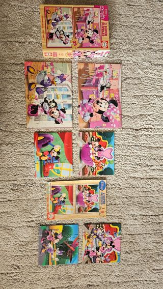 Puzzle Mickey Minnie mouse