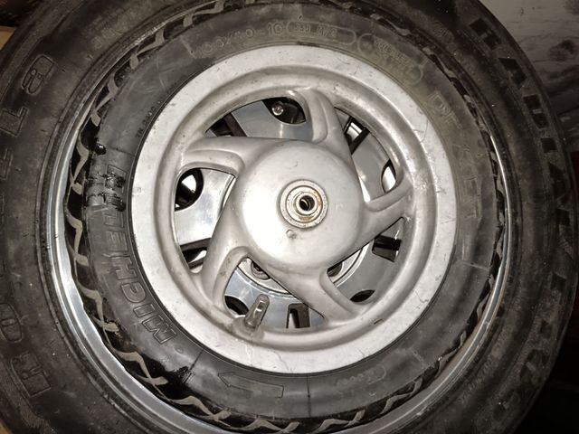 Rueda trasera Piaggio Zip