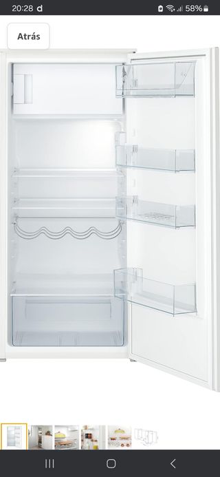 Nevera empanelable ikea