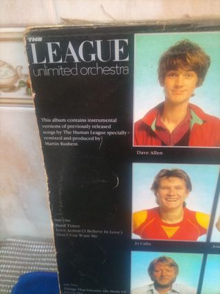 Disco en vinilo de : League orquesta.