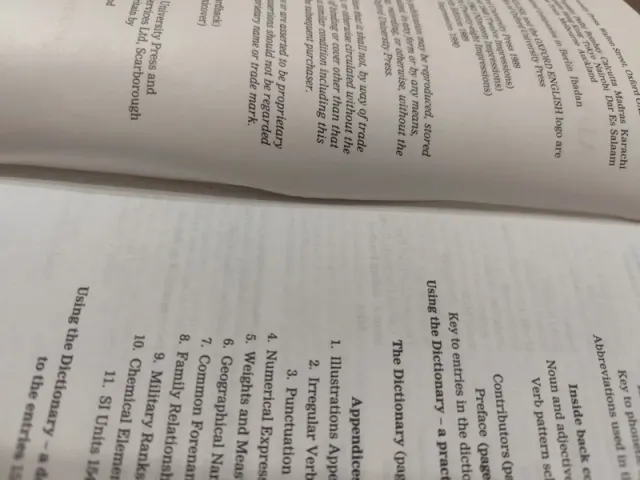 Dizionario Oxford Advanced Learner's Dictionary