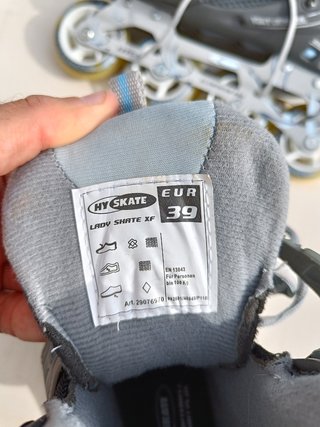 patines linea mujer talla 39 con protecciones