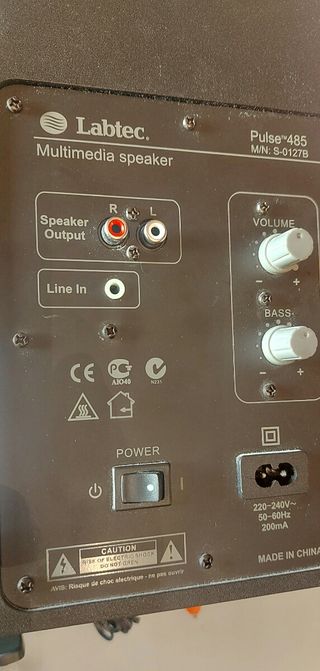 Altavoces multimedia Labtec Pulse