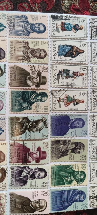 79 Sellos de España Usados