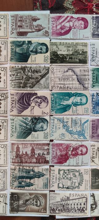 79 Sellos de España Usados