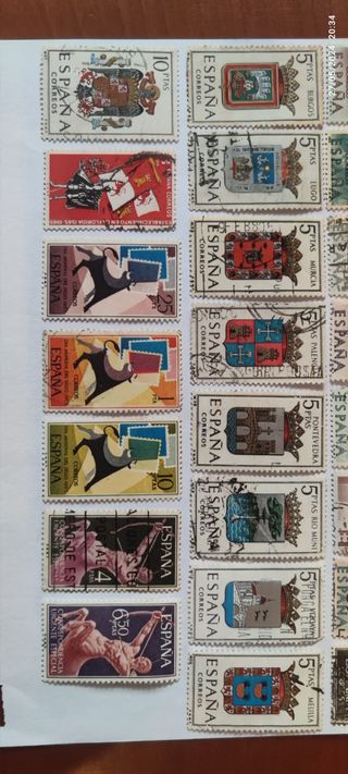 79 Sellos de España Usados