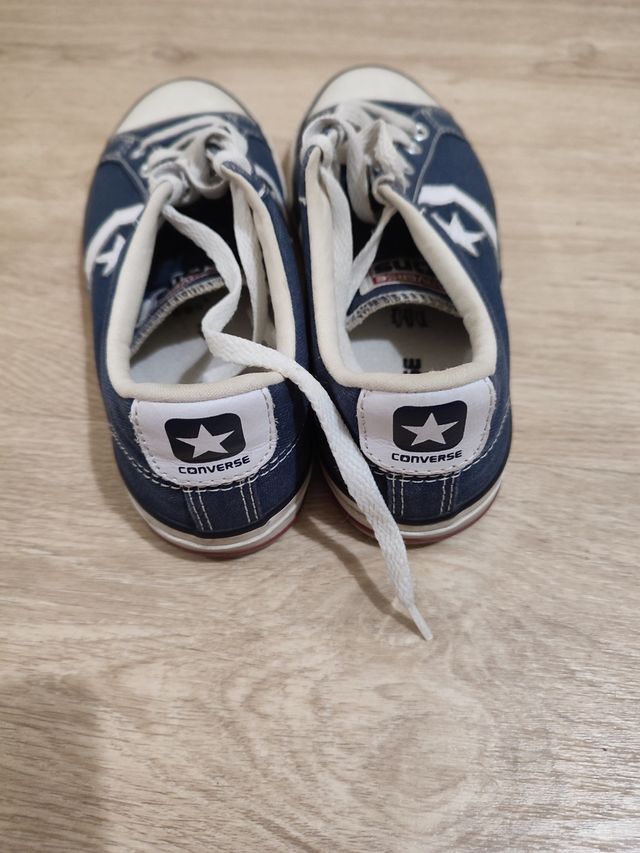 Converse azul marino,talla 36