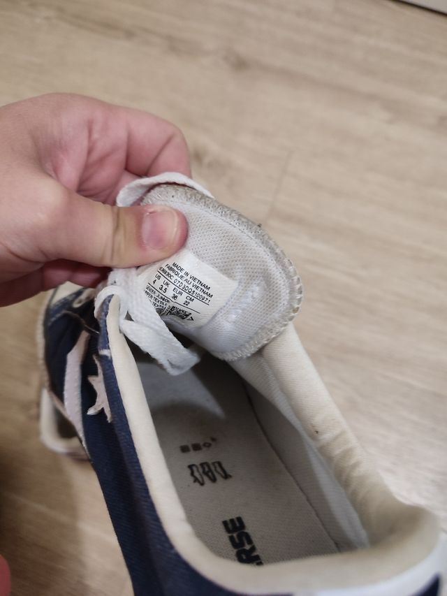 Converse azul marino,talla 36