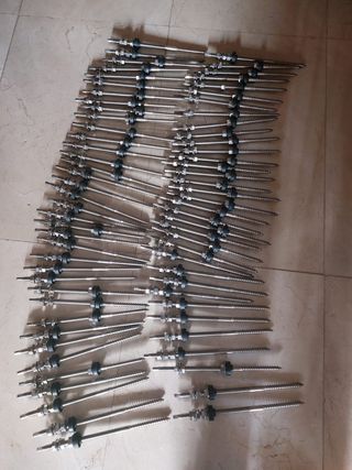 Tornillo doble rosca paneles