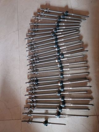 Tornillo doble rosca 350mm M12 paneles