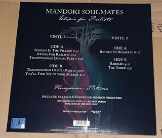 Mandoki Soulmates 2LP + CD + lp-booklet