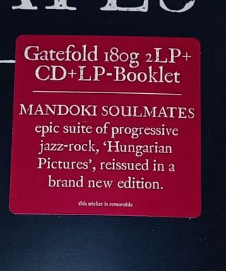 Mandoki Soulmates 2LP + CD + lp-booklet