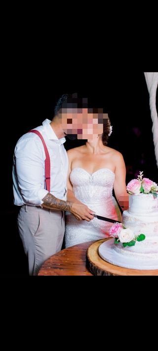 Vestido novia. Luna novias