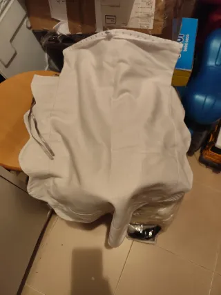 Saco bebe capazo tonos grises