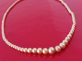 Gargantilla vintage "perlas"
