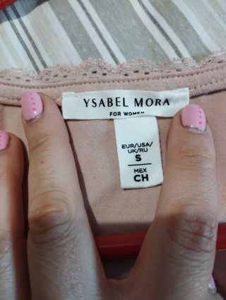 Top rosa Ysabel Mora