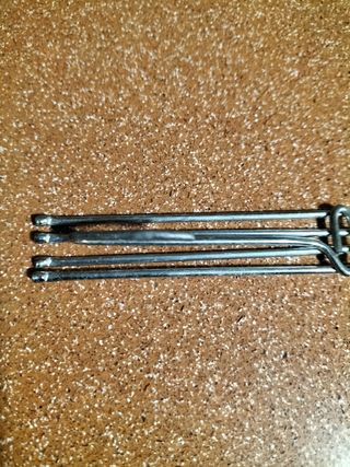 Par de cortinas blancas