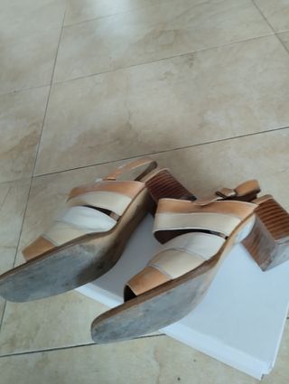 Sandalias Sra,piel.