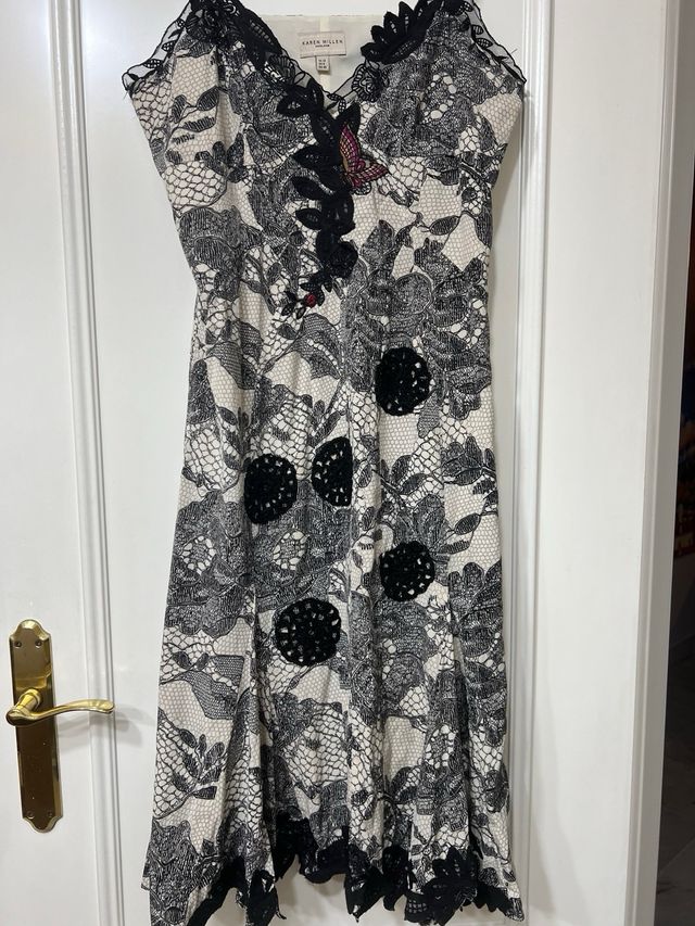 Vestido seda Karen Millen