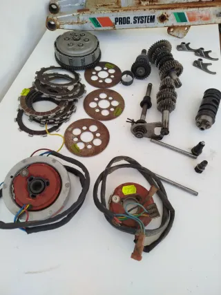 Puedas de Rieju Mr 80 horquilla embrague