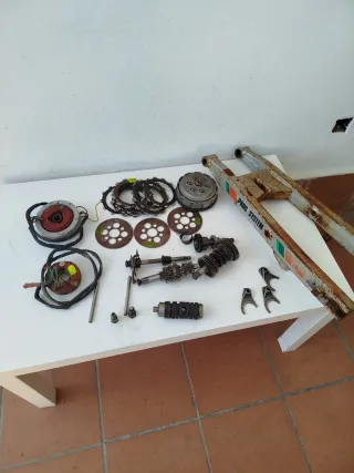 Puedas de Rieju Mr 80 horquilla embrague