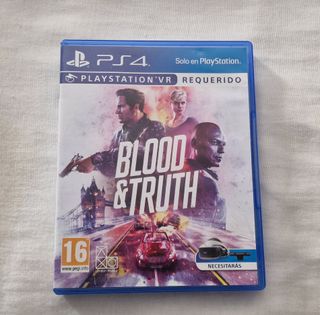 😎 Blood & Truth Ps4