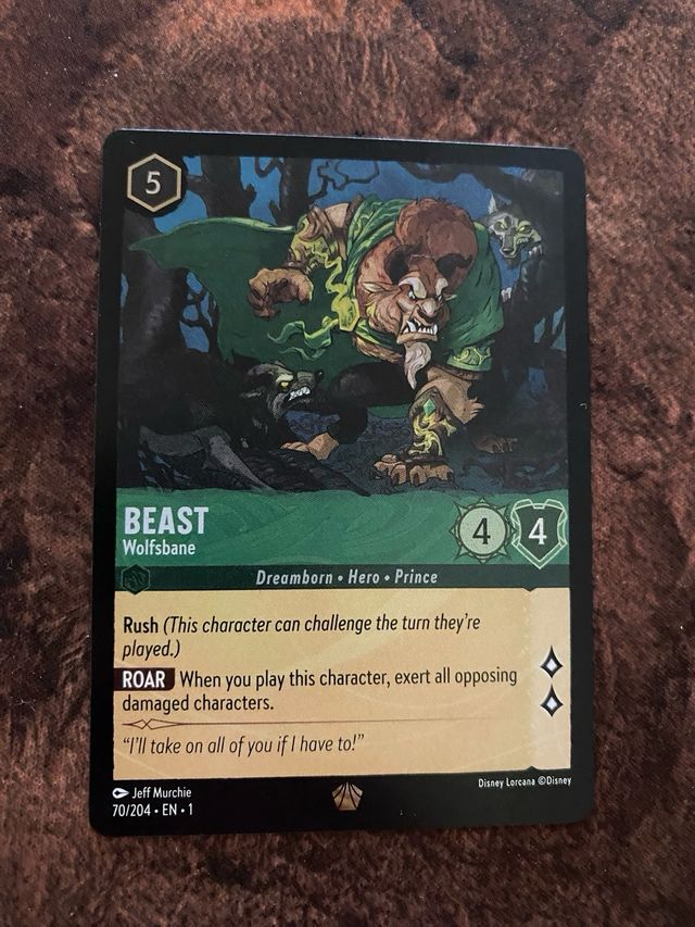 FOIL Lorcana Beast Wolfsbane