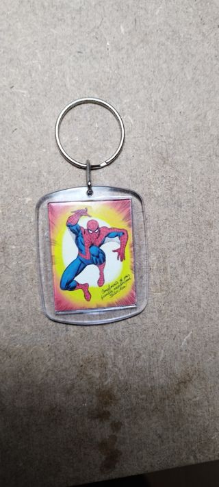 Llavero antiguo Spiderman 