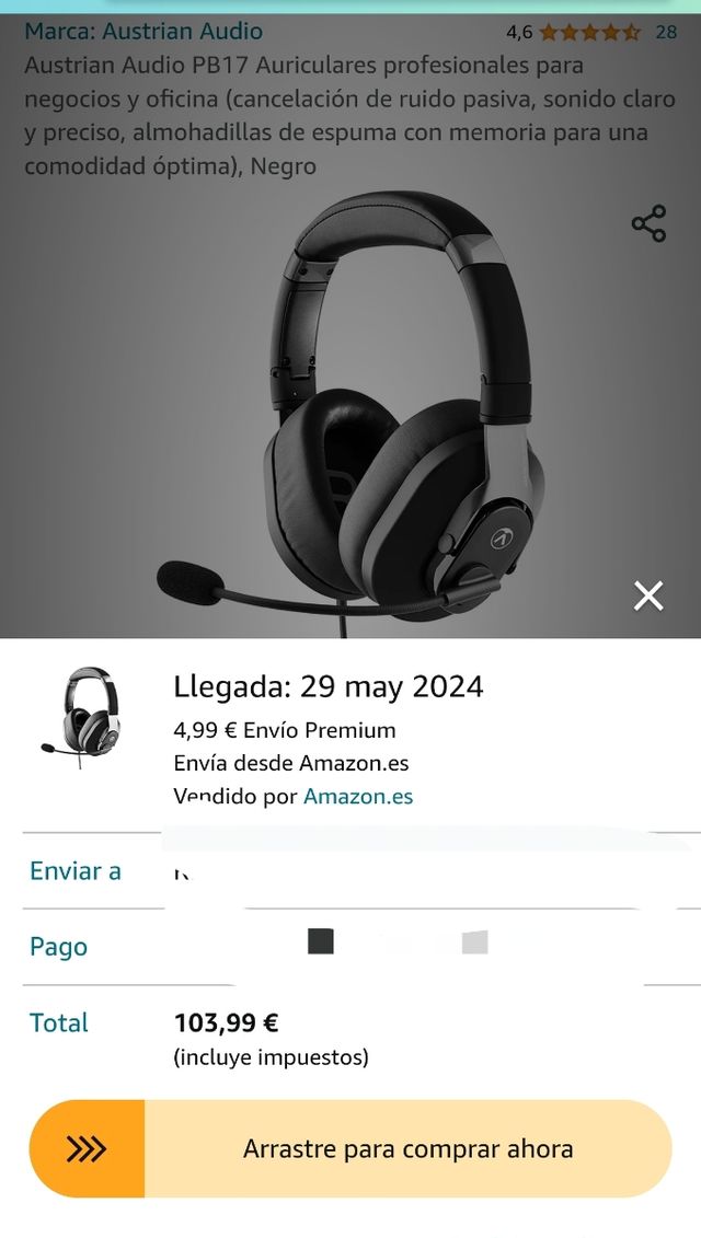 Austrian Audio PB17 Auriculares profesionales para