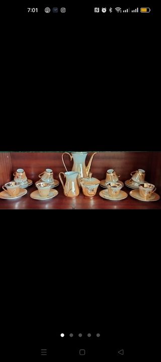 juego de café antiguo