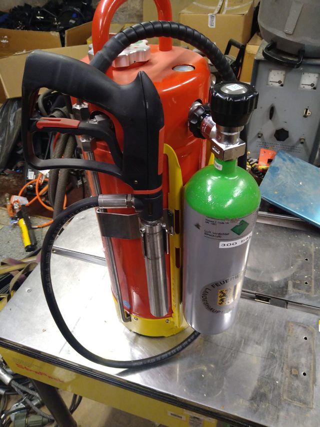 Extintor alta presio