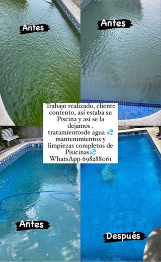 Mantenimientos y reparaciones de piscinas