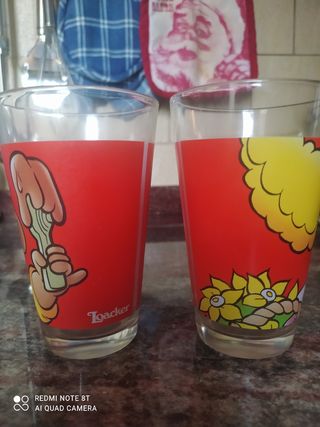 Bicchieri serie Loacker