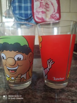 Bicchieri serie Loacker